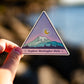 Triangle Sticker (pack of 5)